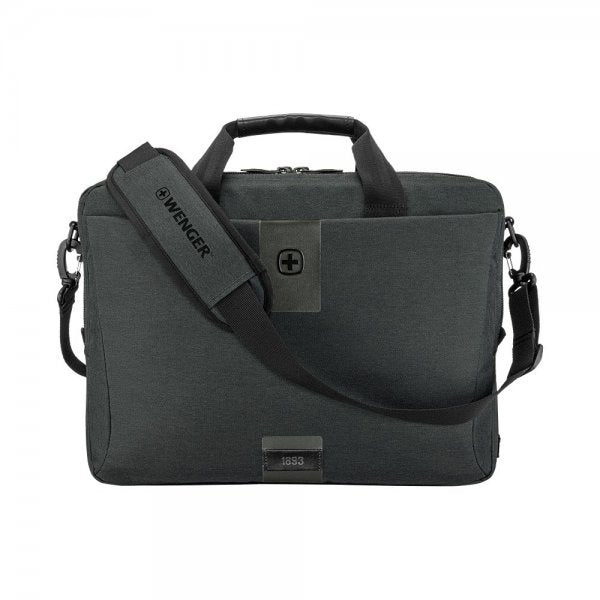 Wenger MX ECO Brief 16" kannettavan tietokoneen laukku, musta