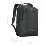 Wenger MX ECO Professional 16" kannettavan tietokoneen reppu, musta