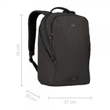 Wenger MX Light 16" kannettavan tietokoneen reppu, harmaa