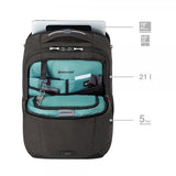 Wenger MX Professional 16" kannettavan tietokoneen reppu, harmaa