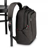 Wenger MX Professional 16" kannettavan tietokoneen reppu, harmaa