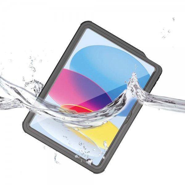 Armor-X iPad 10.9 (10. sukupolvi)/iPad 11 (A16) Kuori MXS Waterproof Case Musta