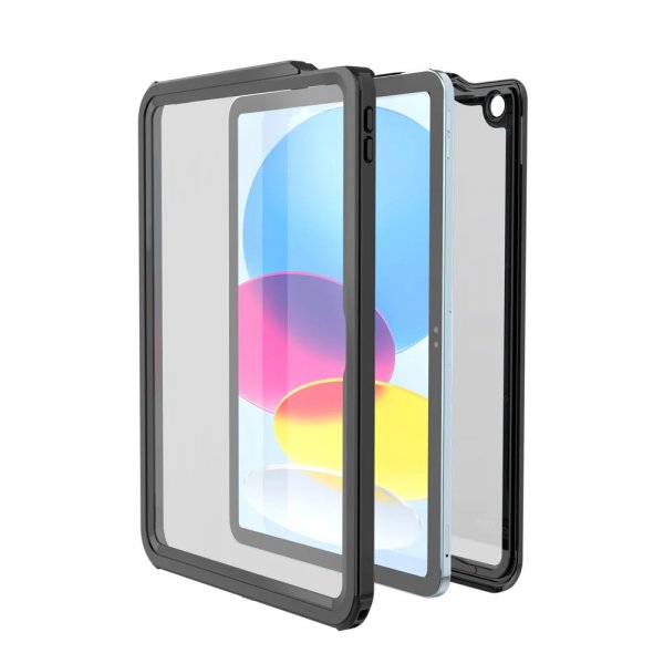Armor-X iPad 10.9 (10. sukupolvi)/iPad 11 (A16) Kuori MXS Waterproof Case Musta