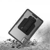 Armor-X Lenovo Tab M11 TB330 -suojakuori IP68-vedenpitävä iskun- ja pölynkestävä käsihihna jalusta X-Mount