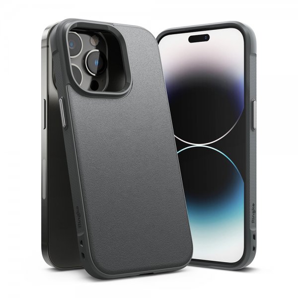 Ringke iPhone 14 Pro -suojakuori Onyx Dark Gray