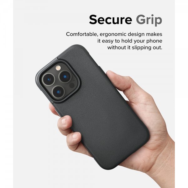 Ringke iPhone 14 Pro -suojakuori Onyx Dark Gray