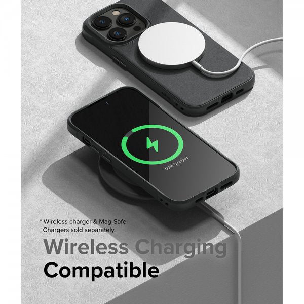 Ringke iPhone 14 Pro -suojakuori Onyx Dark Gray
