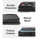 Ringke iPhone 14 Pro -suojakuori Onyx Dark Gray