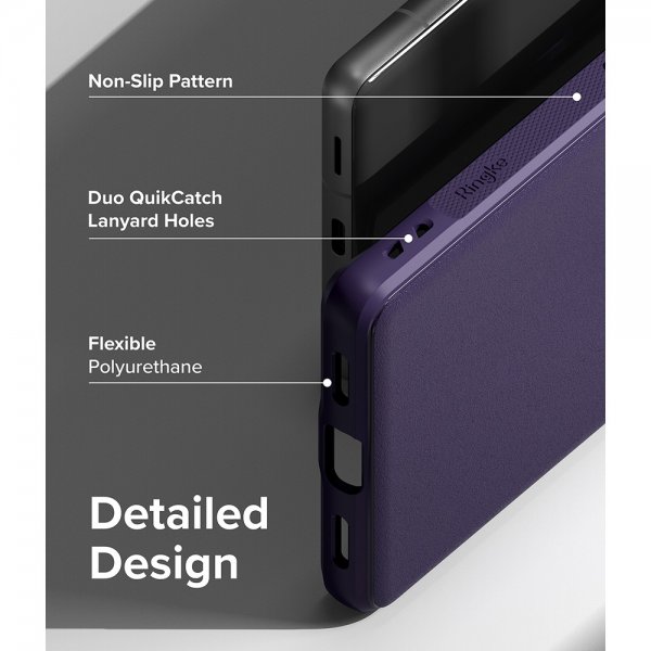 Ringke Google Pixel 7a -suojakuori Onyx Violetti