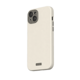 Moshi iPhone 15 Plus Suojakuori Napa MagSafe Eggnog White