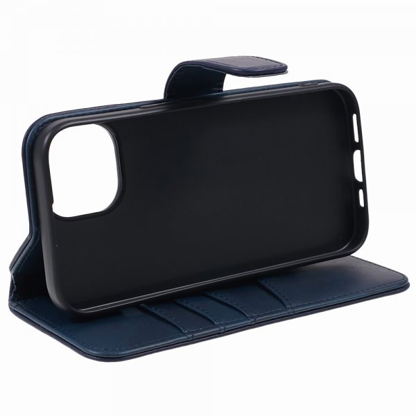 Nordic Covers iPhone 12/iPhone 12 Pro -kotelo Essential Leather Heron Blue