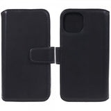Nordic Covers iPhone 12 Mini Kotelo Essential Leather Raven Black