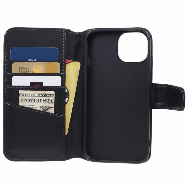 Nordic Covers iPhone 11 -kotelo Essential Leather Raven Black
