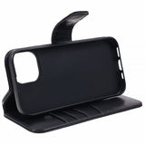 Nordic Covers iPhone 12/iPhone 12 Pro -kuori Essential Leather Raven Black