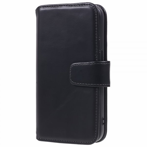 Nordic Covers iPhone 12 Mini Kotelo Essential Leather Raven Black