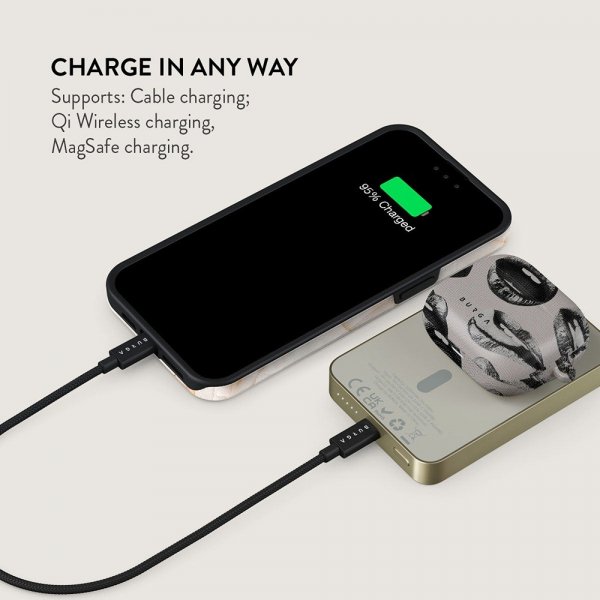 Burga Powerbank MagSafe 5000 mAh Next Mistake Gold