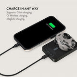 Burga Powerbank MagSafe 5000 mAh Next Mistake Metallinharmaa