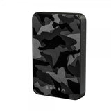 Burga Powerbank MagSafe 5000 mAh Night Black Camo Metallinharmaa