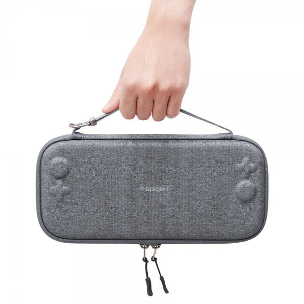 Spigen Nintendo Switch 2 -suojakotelo Klasden Pouch 2 Charcoal Gray