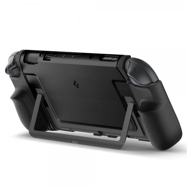Spigen Nintendo Switch 2 -kuori, kaksoiskahva, musta