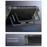 Spigen Nintendo Switch 2 -kuori Nano Pop Black Sesame