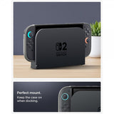 Spigen Nintendo Switch 2 -kuori Nano Pop Black Sesame