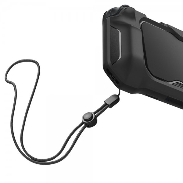 Spigen Nintendo Switch 2 -suojakuori Rugged Armor, mattamusta
