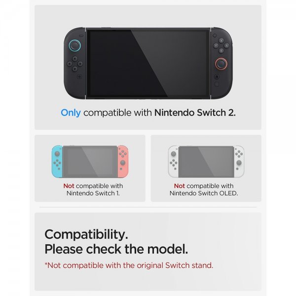 Spigen Nintendo Switch 2 Suojakuori Ultra Hybrid Frost Black