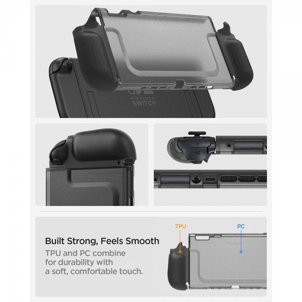 Spigen Nintendo Switch 2 Suojakuori Ultra Hybrid Frost Black