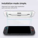 Spigen Nintendo Switch 2 -näytönsuoja GLAS.tR EZ Fit 2-pakkaus