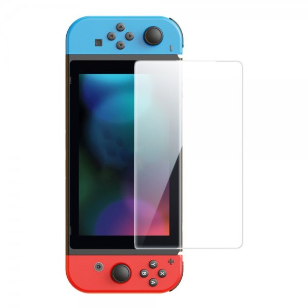 Baseus Nintendo Switch lasinen näytönsuoja asennuskehyksellä 2 kpl