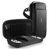 Spigen Nintendo Switch/Switch OLED -kotelo Rugged Armor Pro, musta