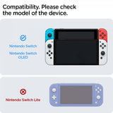 Spigen Nintendo Switch/Switch OLED -kotelo Rugged Armor Pro, musta