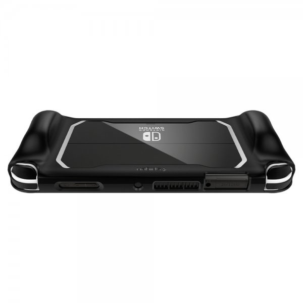 Spigen Nintendo Switch OLED -kuoret, Rugged Armor, mattamusta