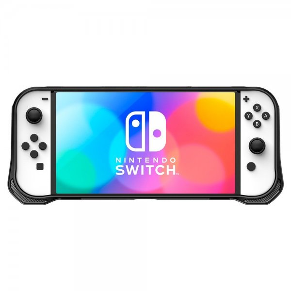 Spigen Nintendo Switch OLED -kuoret, Rugged Armor, mattamusta