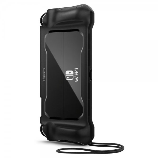 Spigen Nintendo Switch OLED -kuoret, Rugged Armor, mattamusta