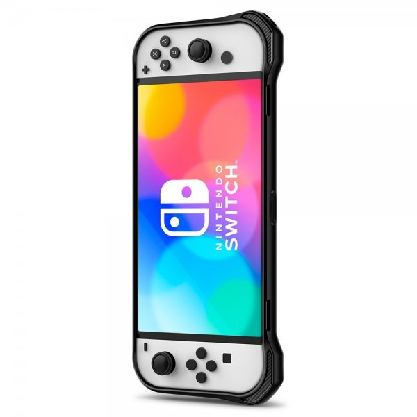 Spigen Nintendo Switch OLED -kuoret, Rugged Armor, mattamusta