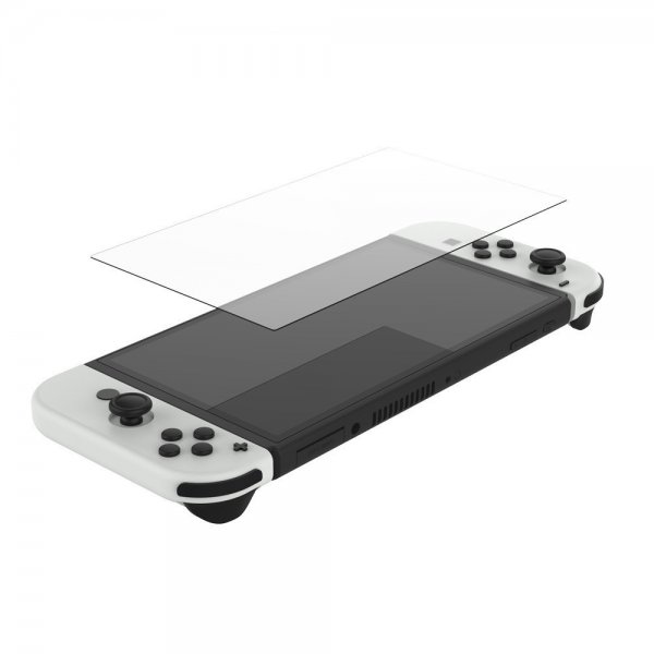 Dobe Nintendo Switch OLED -näytönsuoja karkaistua lasia, 2 kpl