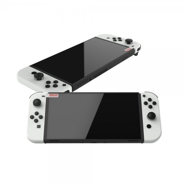 Dobe Nintendo Switch OLED -näytönsuoja karkaistua lasia, 2 kpl