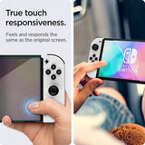 Spigen Nintendo Switch OLED -näytönsuoja GLAS.tR EZ Fit 2-pakkaus