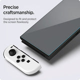 Spigen Nintendo Switch OLED -näytönsuoja GLAS.tR EZ Fit 2-pakkaus