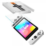 Spigen Nintendo Switch OLED -näytönsuoja GLAS.tR EZ Fit 2-pakkaus