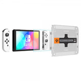 Spigen Nintendo Switch OLED -näytönsuoja GLAS.tR EZ Fit 2-pakkaus