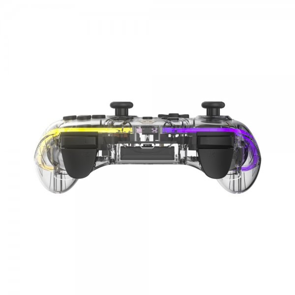 Aolion Nintendo Switch -peliohjain läpinäkyvä RGB