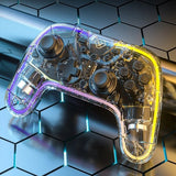 Aolion Nintendo Switch -peliohjain läpinäkyvä RGB