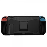 Nintendo Switch -suojakuori, hiilikuitukuvioitu, musta