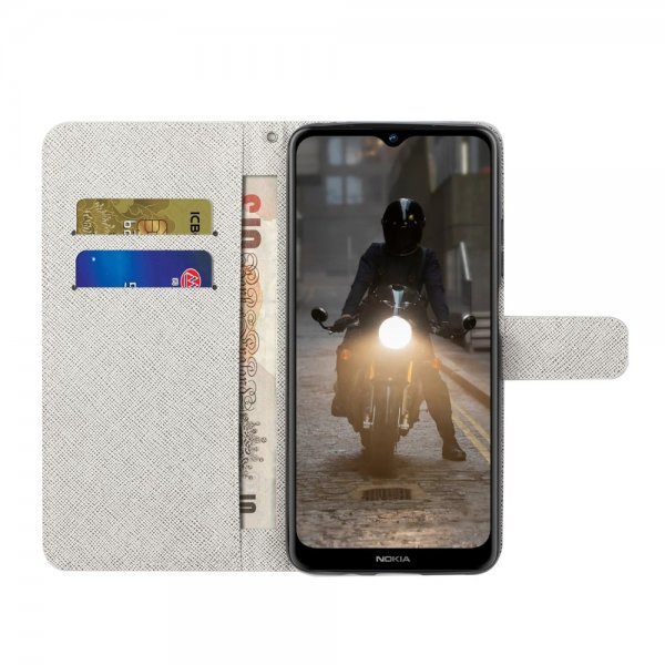 Nokia 2.4 Kotelo Kissa laatikossa -kuvio