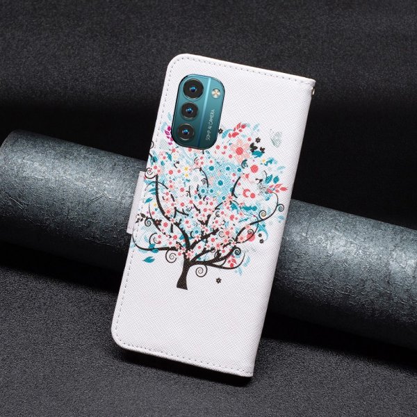 Nokia G11/G21 Suojakuori Kukkapuu