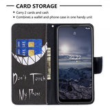 Nokia G11/G21 Suojakuori Kuvio Don't Touch My Phone