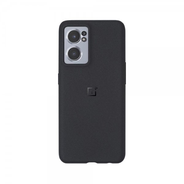 OnePlus Nord CE 2 5G alkuperäinen Sandstone Bumper Case -suojakuori, musta